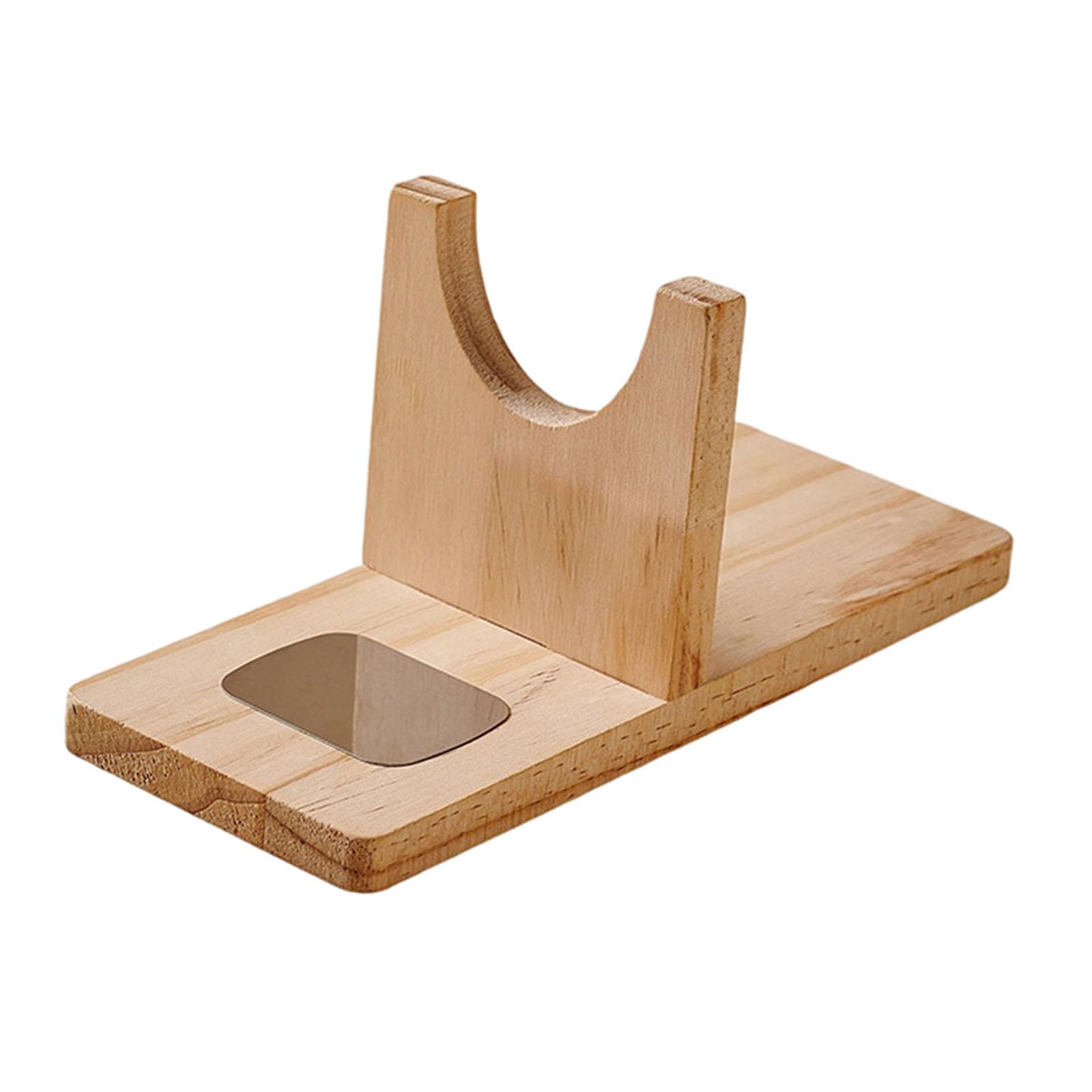Workshop Tools Shelf - ที่วางกาวร้อนแบบไม้ อุปกรณ์เสริมสำหรับวางบนโต๊ะ ป้องกันการไหม้ ช่วยจัดระเบียบ ชั้นวางของ โต๊ะทำงาน