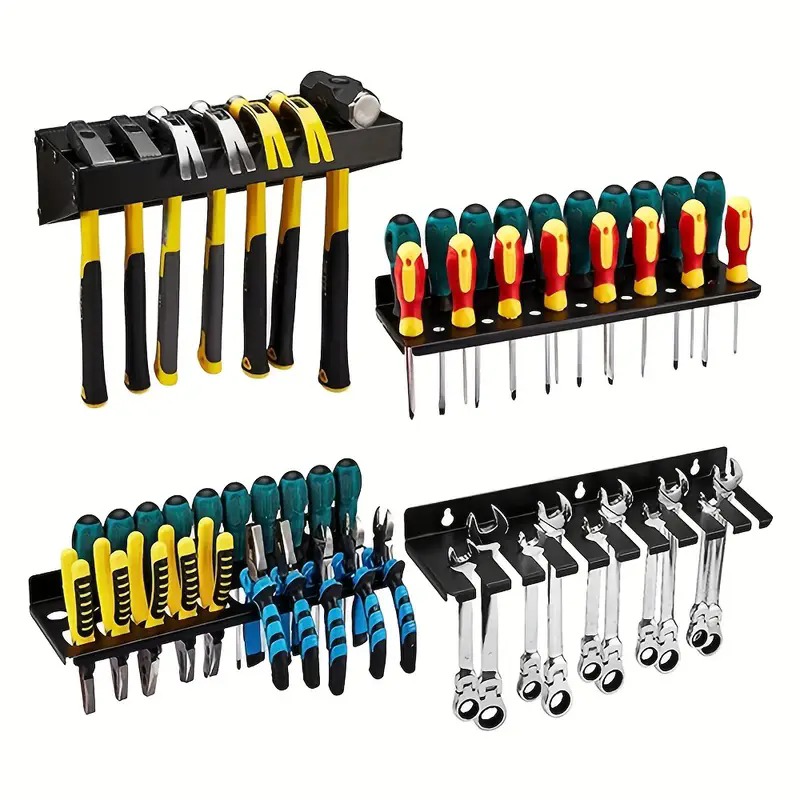 Workshop Tools Shelf - ชั้นวางเก็บเครื่องมือซ่อมรถยนต์แบบติดผนัง สำหรับจัดเก็บไขควง ประแจ ค้อน สำหรับโรงรถ ห้องทำงาน