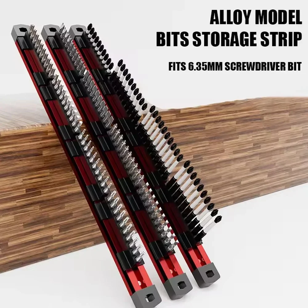 Workshop Tools Holder - ไขควงแม่เหล็กผู้ถือ Bit Organizer 40 ช่องเครื่องมือ Manager