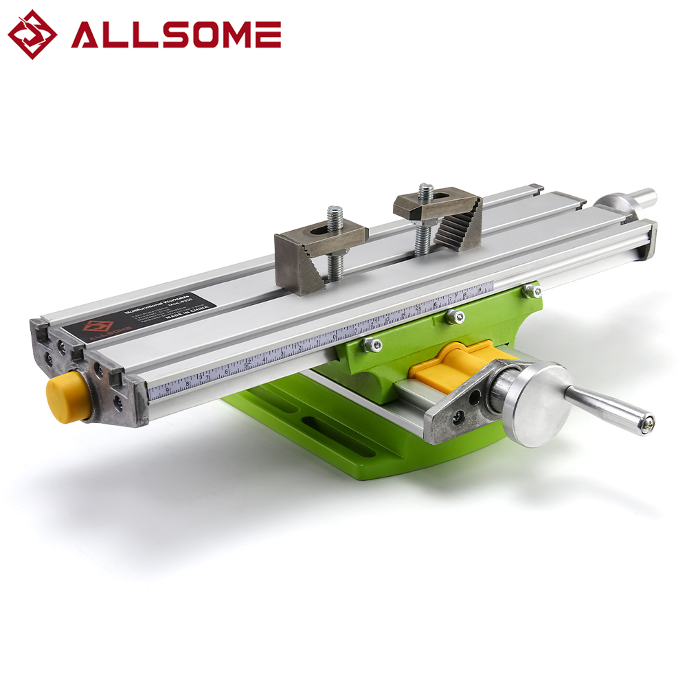 Workshop Tools Vice - ALLSOME MINIQ BG6330มีความแม่นยำขนาดเล็กเครื่องมิลลิ่งมินิก์รุ่นเจาะตาราง HT2829