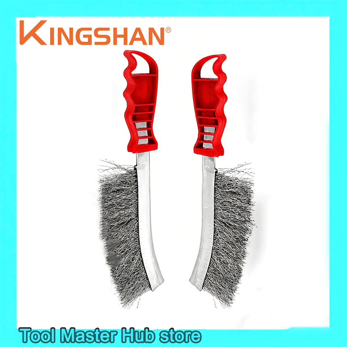 Special Tools Mechanical Workshop - แปรงลวดโลหะ KINGSHAN เครื่องมือช่างอเนกประสงค์ แปรงทำความสะอาดสแตนเลสพร้อมด้ามจับ เครื่องมือช่างพิเศษ
