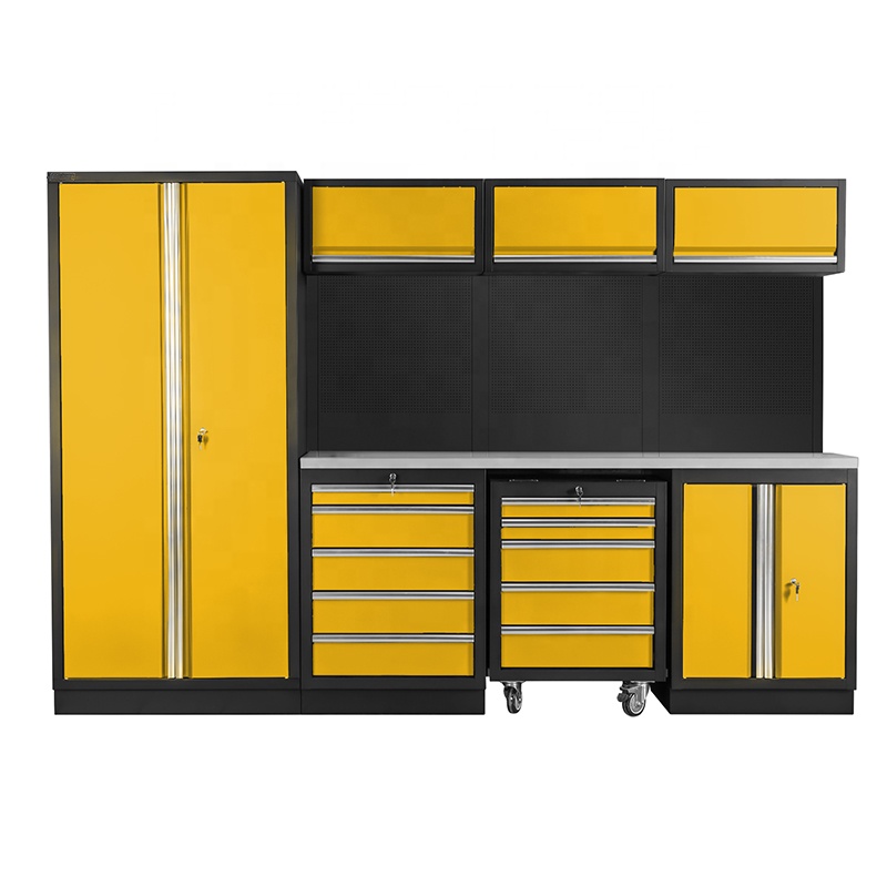 Tools Trolley For Workshop - ตู้เก็บเครื่องมือโลหะแบบหนักพร้อมล้อเลื่อนและมือจับสำหรับโรงซ่อมและอู่รถ