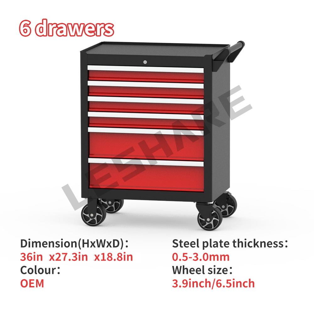ตู้เก็บเครื่องมือโลหะแบบมีล้อเ - Tools Trolley For Workshop บทวิจารณ์และราคา