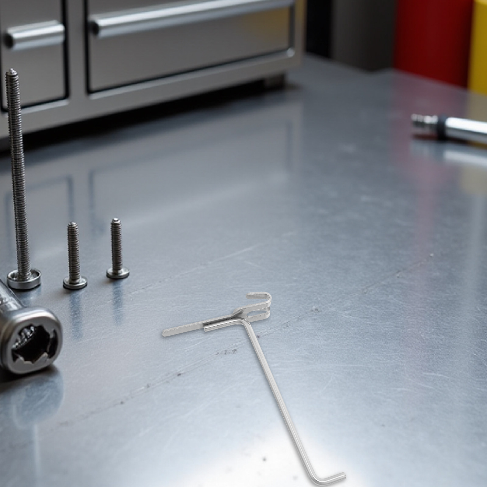 ตะขอแขวนแบบเพ็กบอร์ด 6 ชิ้น สแ - Workshop Tools Shelf บทวิจารณ์และราคา