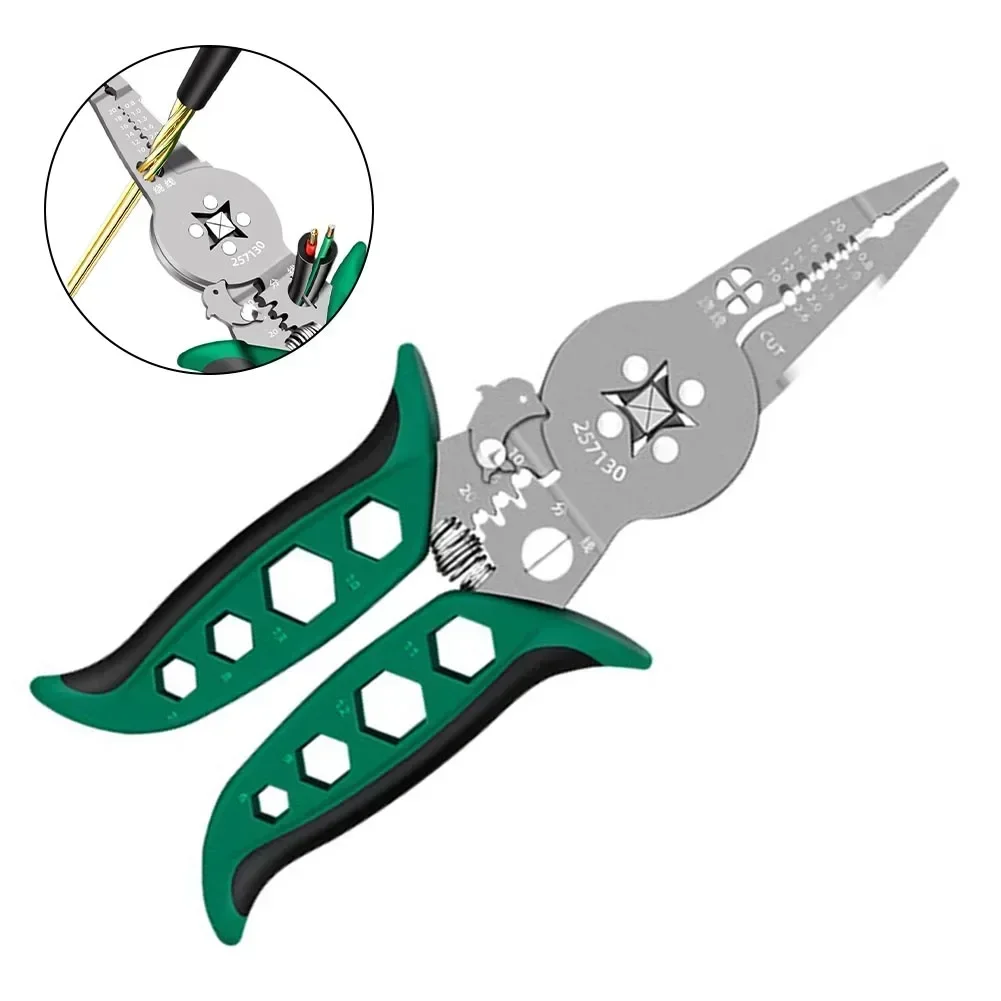 คีมย้ำสายไฟแบบหนัก พร้อมที่ปอก - Workshop Hand Tools And Equipment บทวิจารณ์และราคา