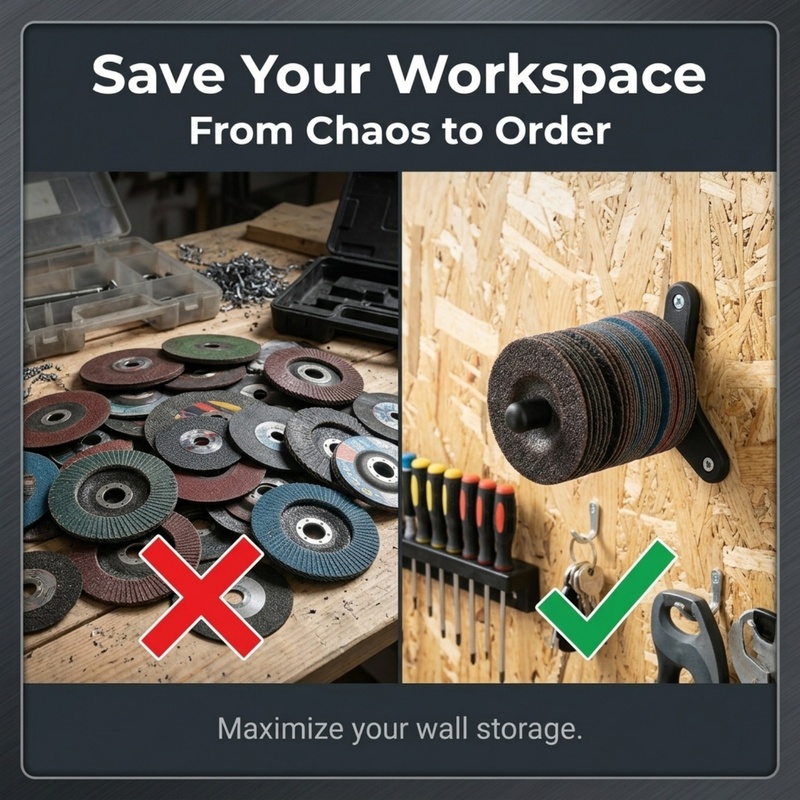 ที่ยึดเครื่องเจียรแบบติดผนัง 1 - Workshop Tools Holder บทวิจารณ์และราคา