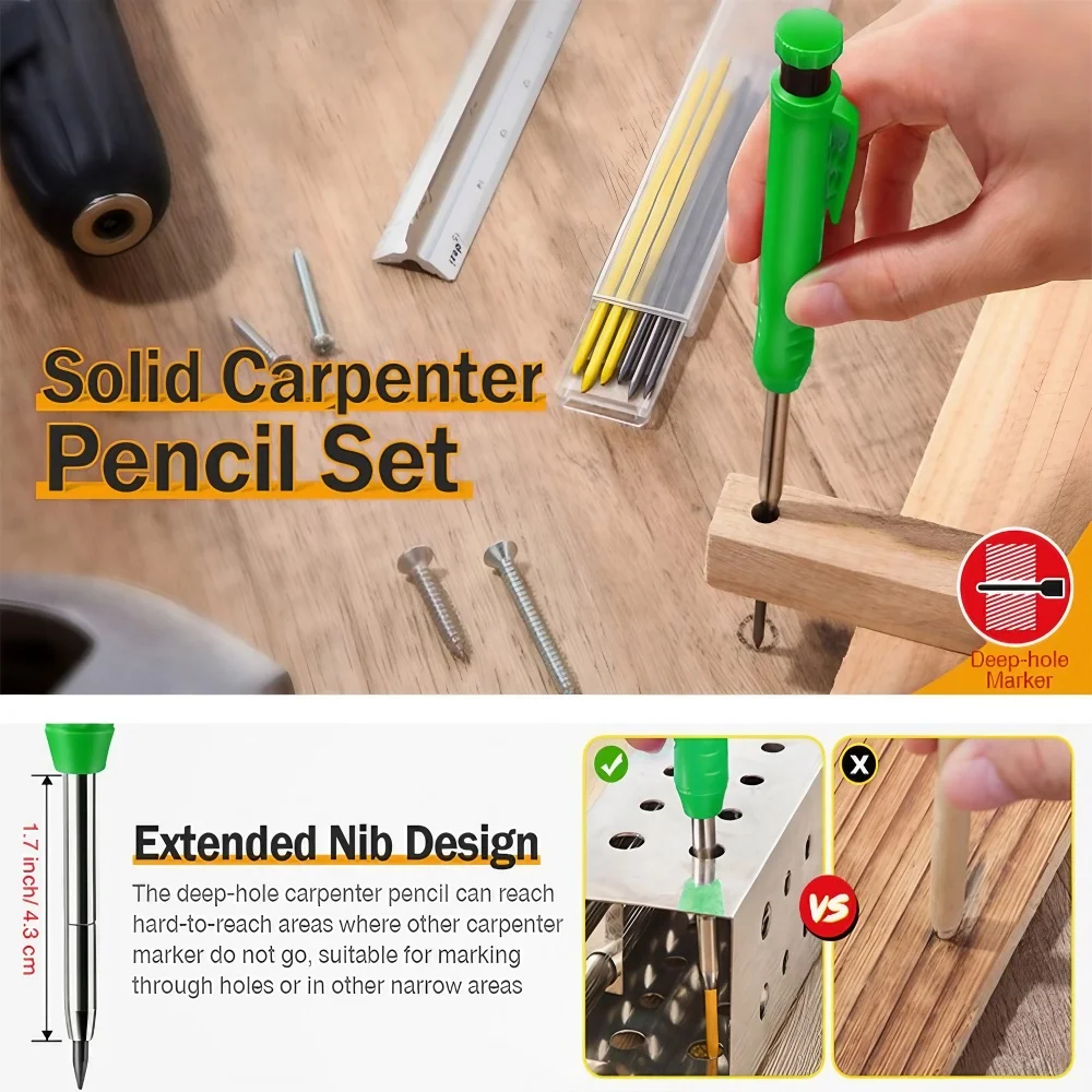 ดินสอเขียนงานไม้ปลายโลหะแบบมือ - Workshop Tools In Engineering บทวิจารณ์และราคา
