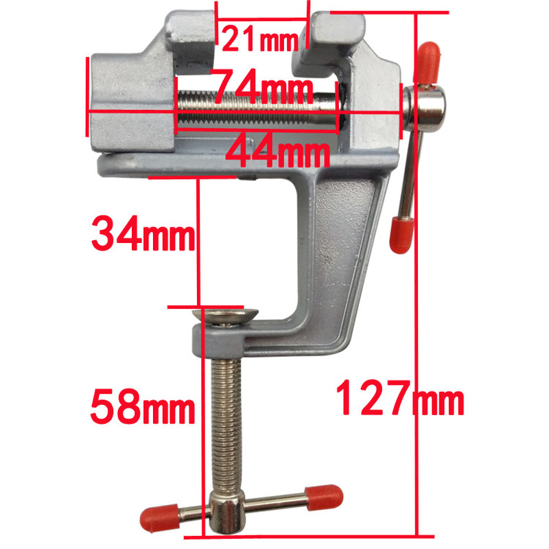 อลูมิเนียม MINI CLAMP ขนาดเล็ก - Workshop Tools Vice บทวิจารณ์และราคา