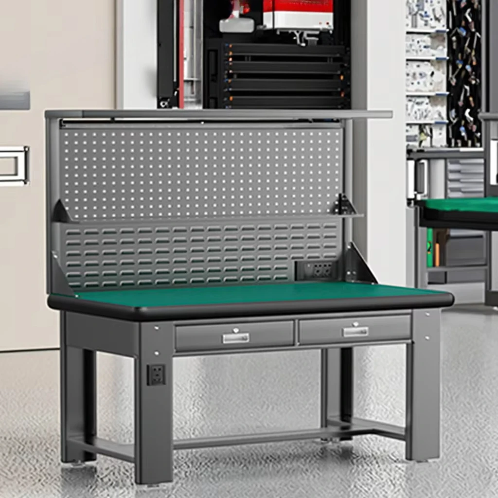 โต๊ะทำงานเหล็กอะลูมิเนียมอเนกป - Workshop Tools Cabinet บทวิจารณ์และราคา