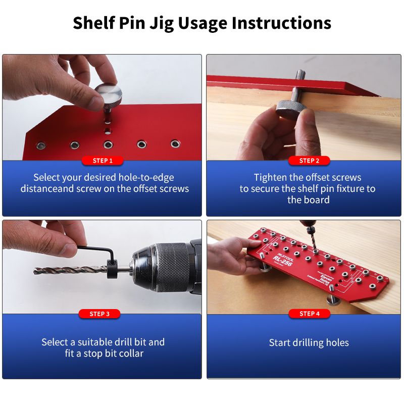 ชั้นวาง PIN JIG ชุดอลูมิเนียมอ - Workshop Tools Shelf บทวิจารณ์และราคา