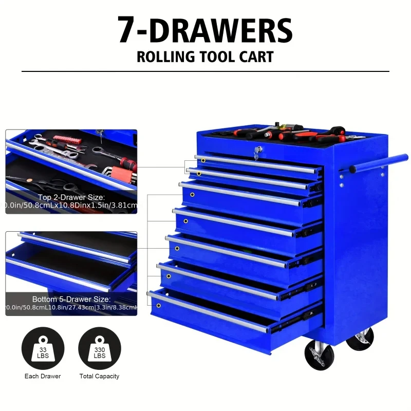 รถเข็นเครื่องมืออเนกประสงค์สีน - Tools Trolley For Workshop บทวิจารณ์และราคา