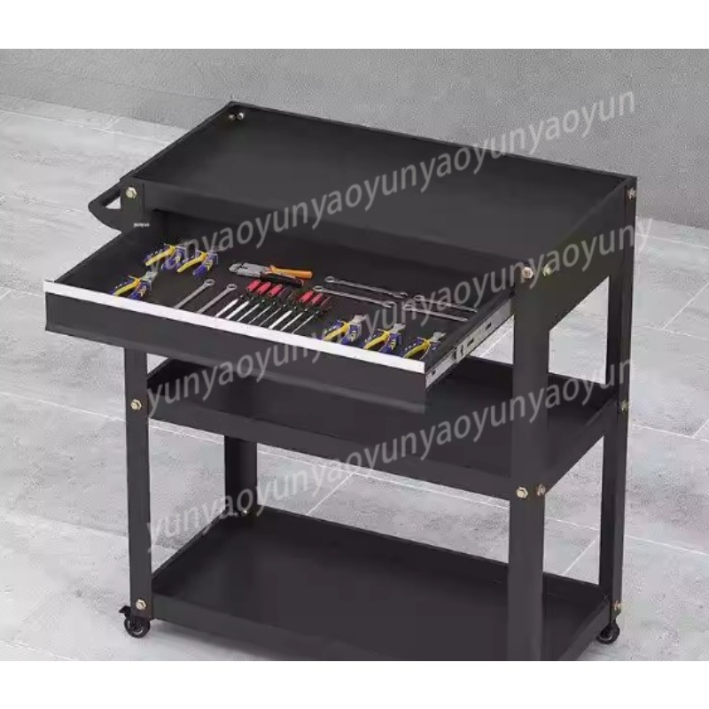 รถเข็นอเนกประสงค์ 3 ชั้น แบบ H - Tools Trolley For Workshop บทวิจารณ์และราคา