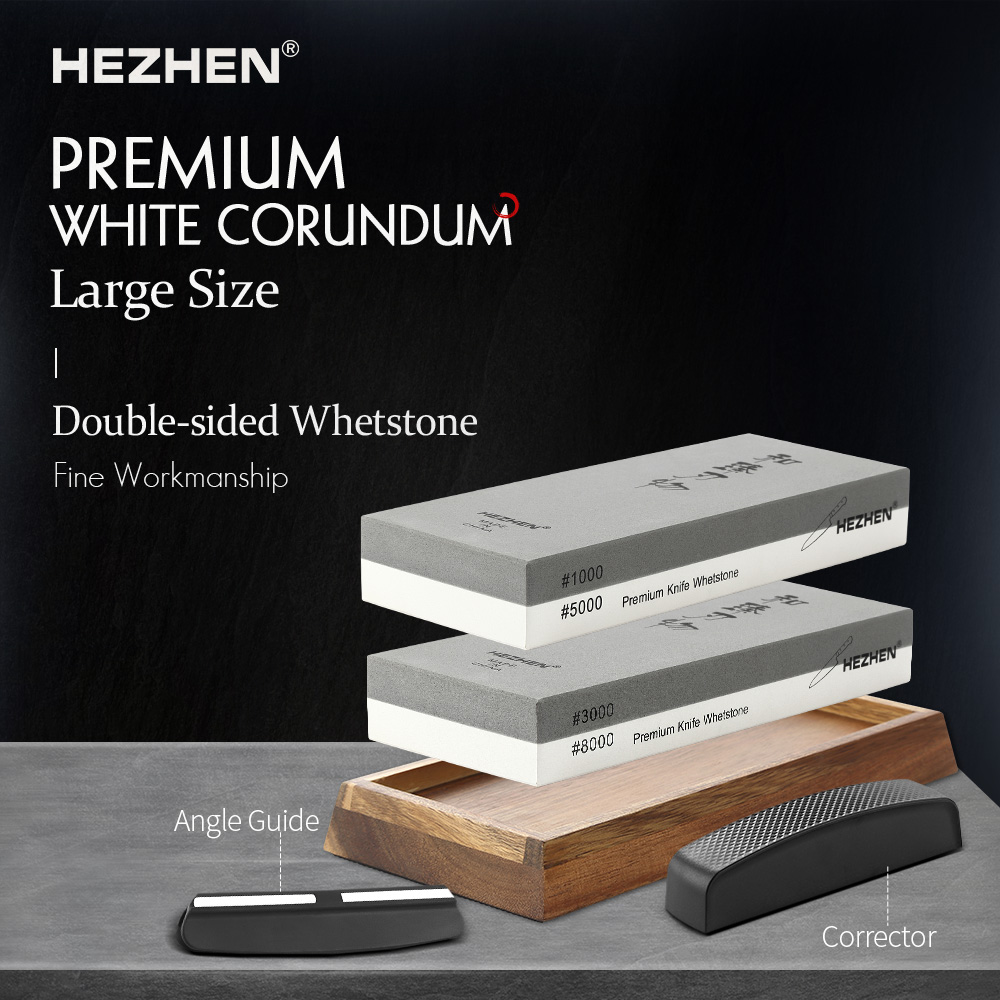 Hezhen หินลับมีดสำหรับใช้ในครั - Sharpening Stone Whetstone บทวิจารณ์และราคา