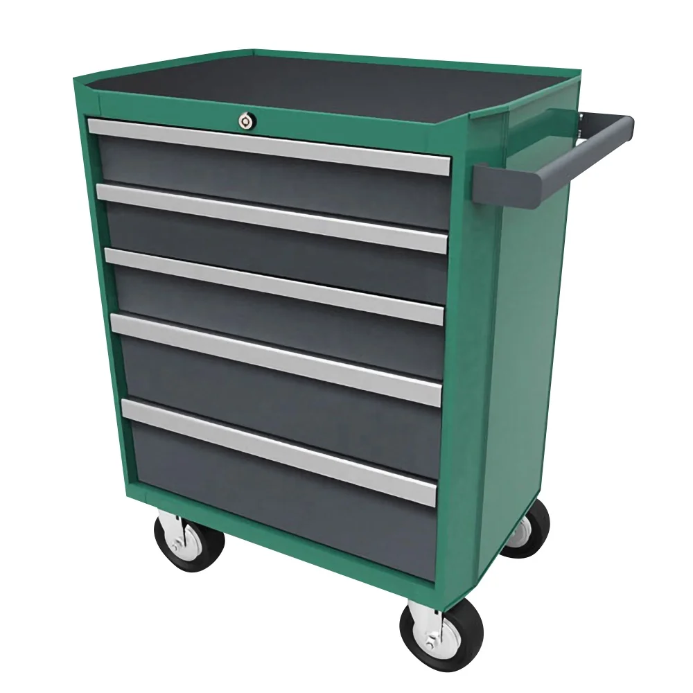 กล่องเครื่องมือแบบมีล้อ 68 ลิ้ - Tools Trolley For Workshop บทวิจารณ์และราคา