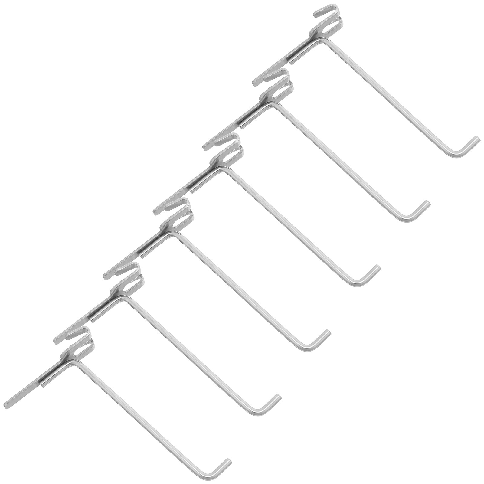 ตะขอแขวนแผ่นเหล็กสแตนเลส 6 ชิ้ - Workshop Tools Shelf บทวิจารณ์และราคา