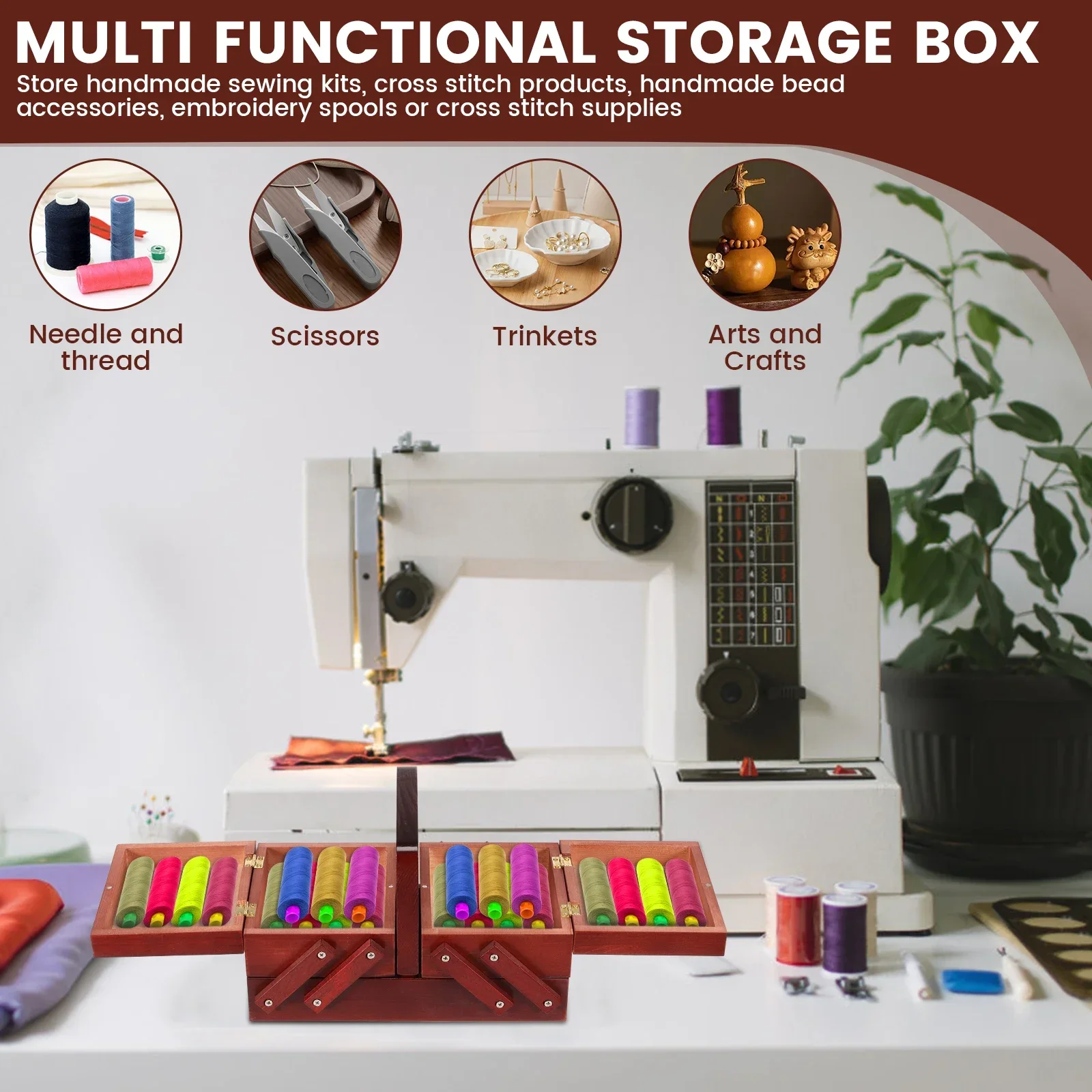 กล่องเก็บด้ายเย็บผ้าแบบขยายได้ - Workshop Tools Cabinet บทวิจารณ์และราคา