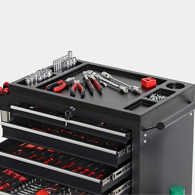 รถเข็นเครื่องมือโลหะ 7 ลิ้นชัก - Tools Trolley For Workshop บทวิจารณ์และราคา
