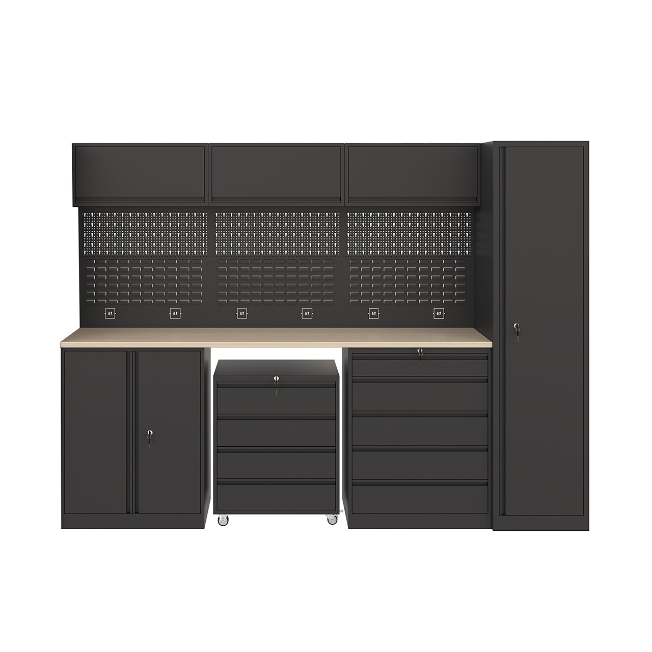 ระบบตู้เก็บเครื่องมือแบบโมดูลา - Workshop Tools Cabinet บทวิจารณ์และราคา