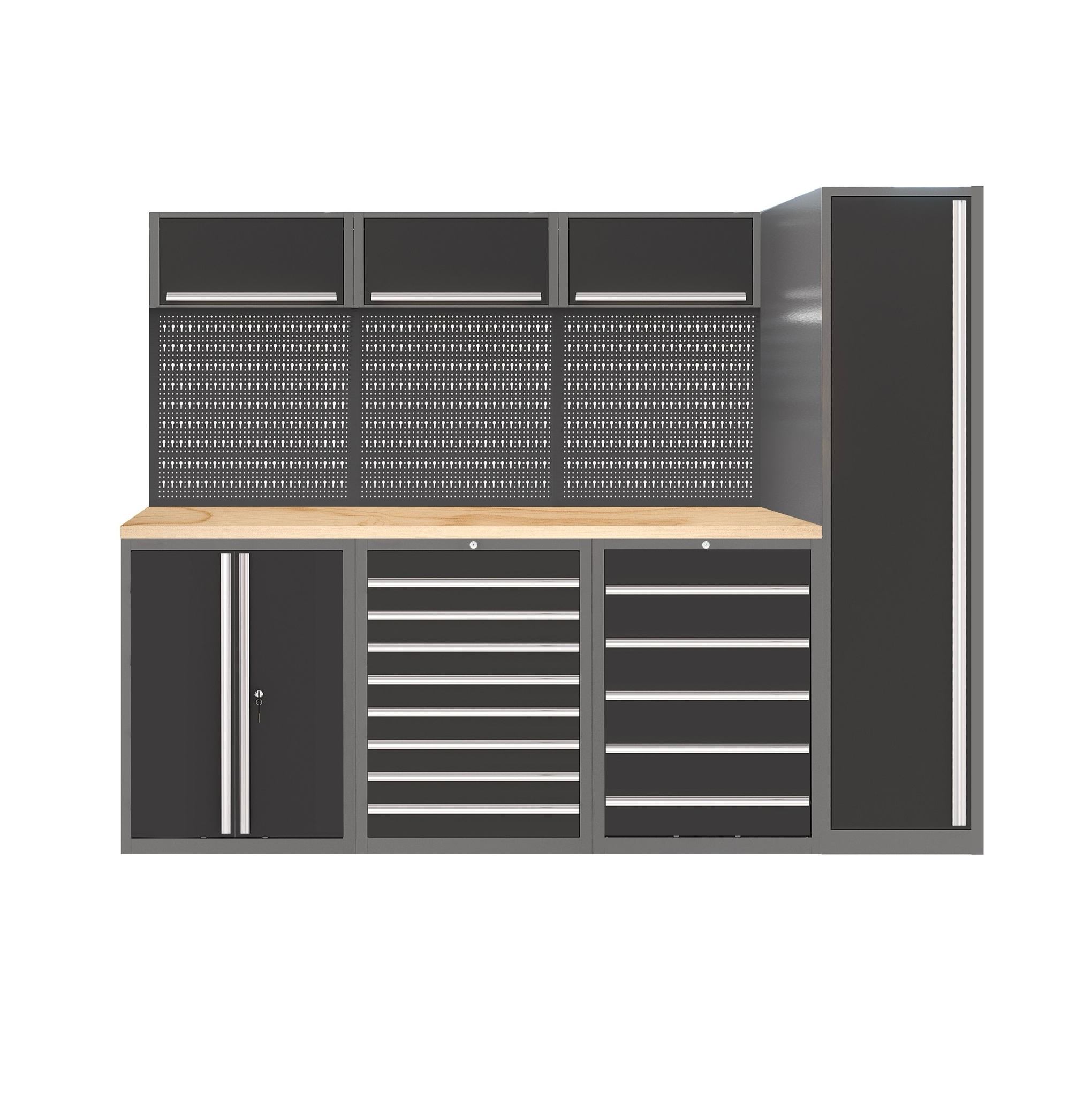 ระบบตู้เก็บเครื่องมือแบบโมดูลา - Workshop Tools Cabinet บทวิจารณ์และราคา