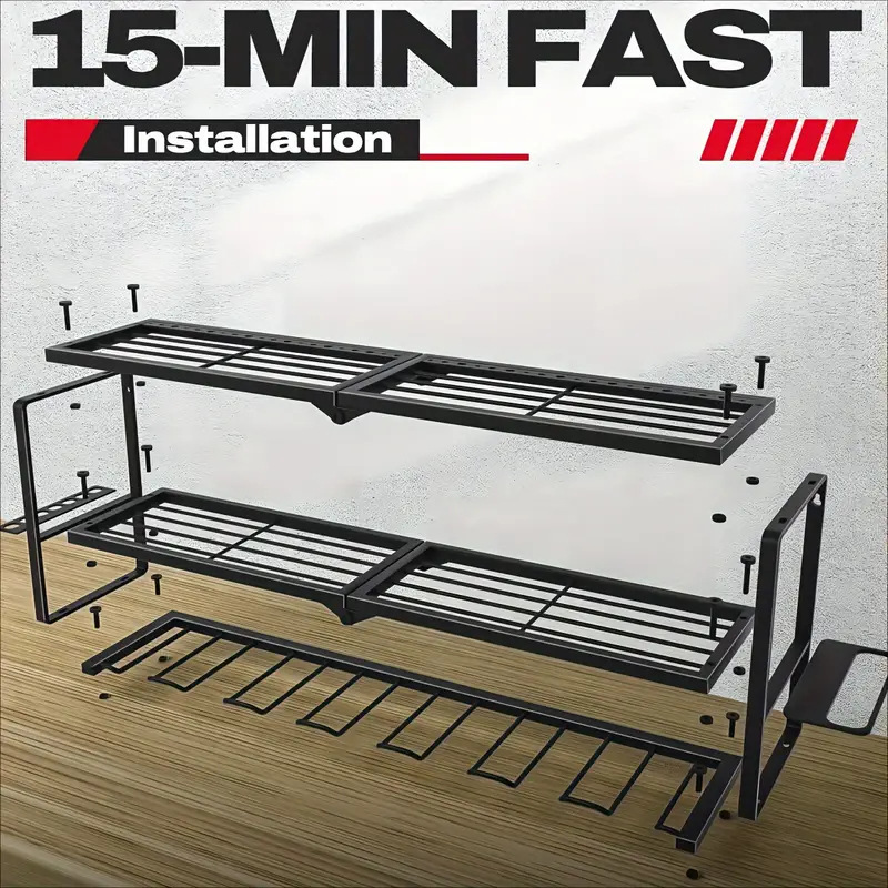 ชั้นวางอุปกรณ์ติดผนังอเนกประสง - Workshop Tools Shelf บทวิจารณ์และราคา