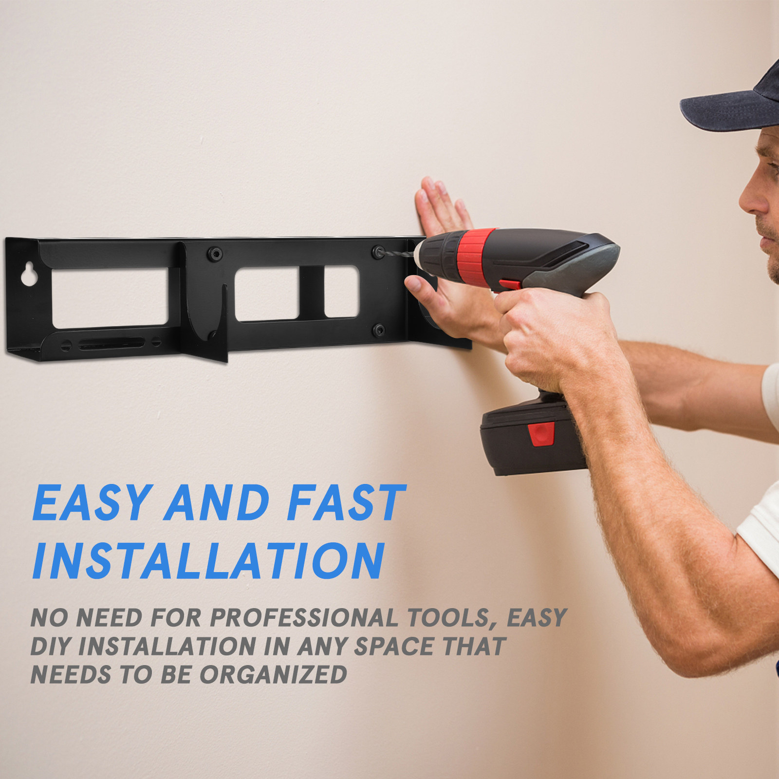 ชั้นวางเครื่องมือติดผนังแบบโลห - Workshop Tools Shelf บทวิจารณ์และราคา